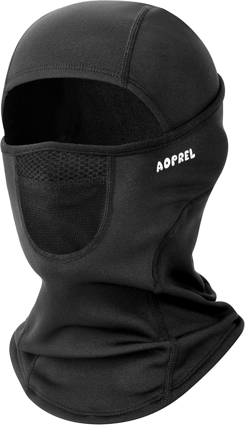 AOPREL Kids Balaclava Ski Mask with Breathable Holes, Windproof Fleece Full Face Mask for Cold Weather Boys Girls - Image 1